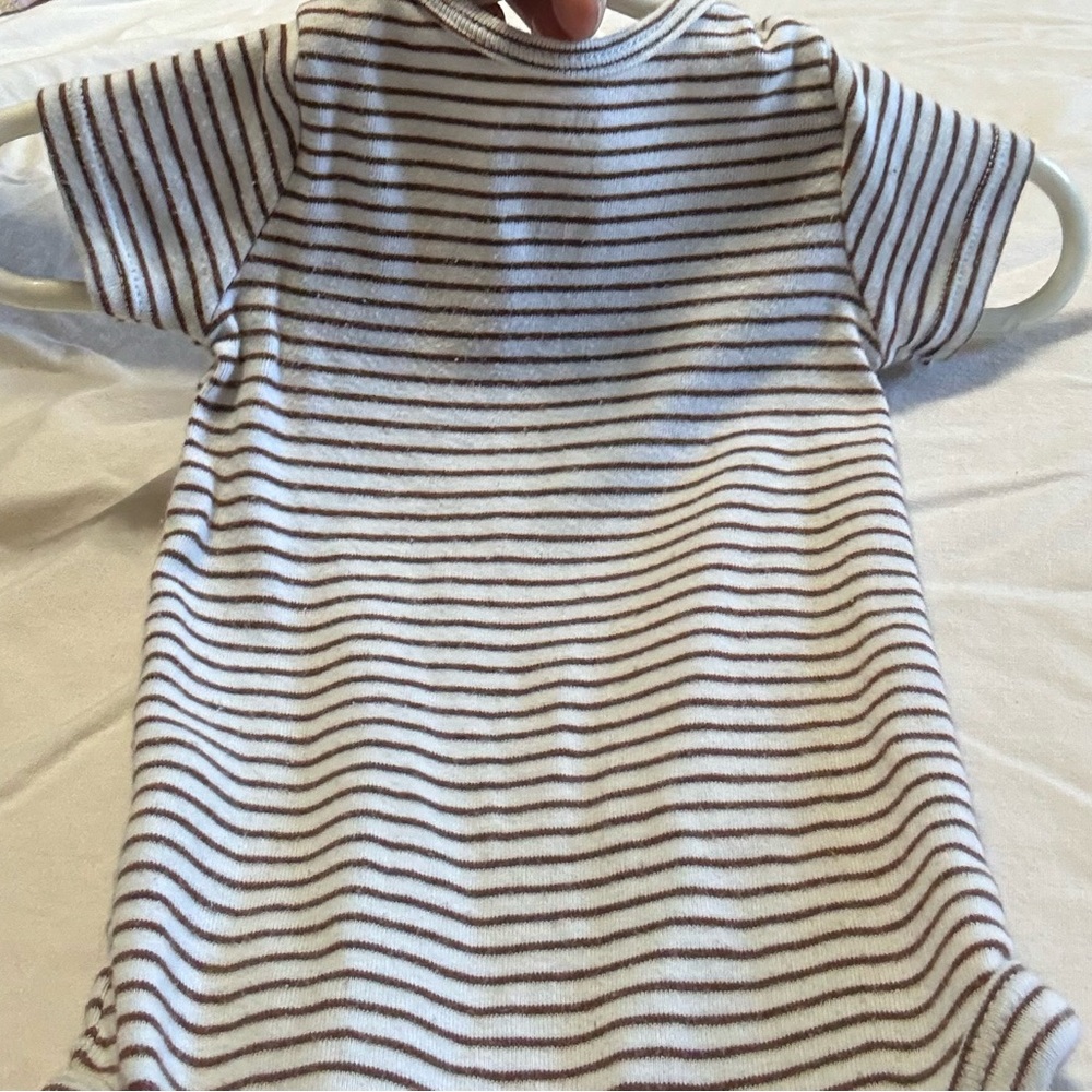Striped Baby Onesie - Picture 2 of 3